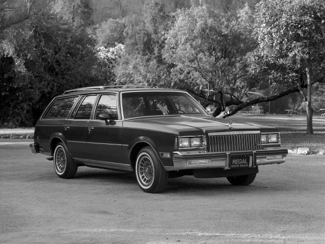 Buick Regal 3.8 AT (112 л.с.) - II 1978 – 1987, универсал 5 дв.