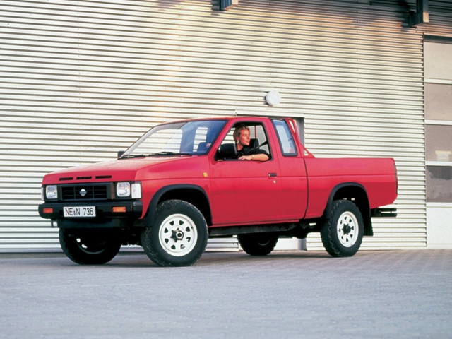 Nissan Navara (Frontier) 2.0 MT 4x4 (91 л.с.) - I (D21) 1985 – 1998, пикап полуторная кабина