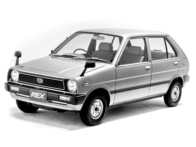 Subaru Rex 0.6 MT 4x4 (41 л.с.) - II 1982 – 1985, хэтчбек 5 дв.