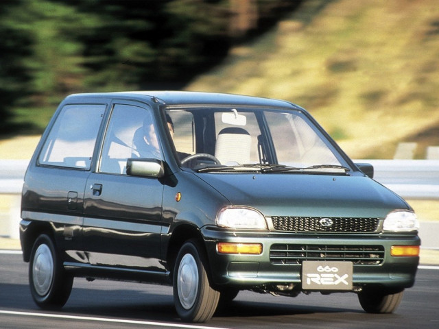 Subaru Rex 0.7 CVT (64 л.с.) - III 1986 – 1992, хэтчбек 3 дв.