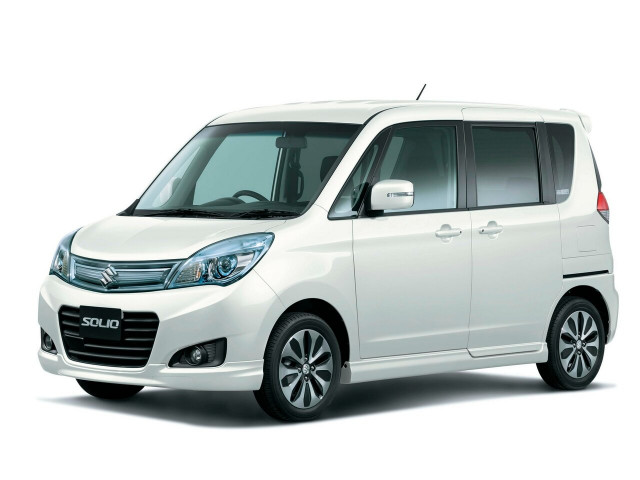Suzuki Solio 1.3 CVT (91 л.с.) - II Рестайлинг 2013 – 2015, микровэн