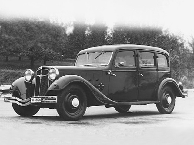 Adler Diplomat 3.0 MT (65 л.с.) -  1934 – 1940, седан