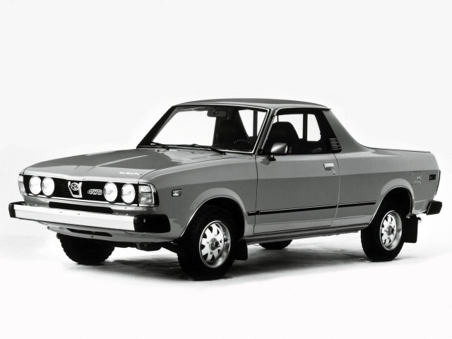 Subaru I пикап одинарная кабина 1978-1994