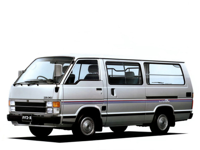 Toyota HiAce 2.2D MT 4x4 (72 л.с.) - H50 H60 H70 1982 – 1989, минивэн