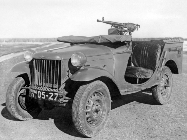 ГАЗ 64 3.3 MT 4x4 (50 л.с.) - I 1941 – 1943, внедорожник открытый