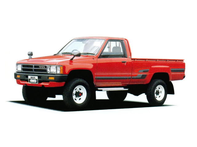 Toyota Hilux 1.6 MT (80 л.с.) - IV 1983 – 1988, пикап одинарная кабина