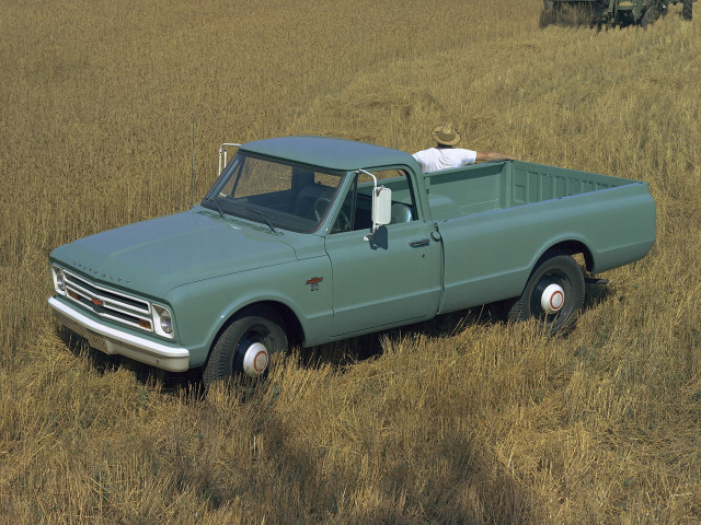 Chevrolet C/K 4.8 MT (153 л.с.) - II 1967 – 1972, пикап одинарная кабина