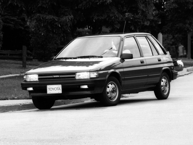 Toyota Tercel 1.5D MT (67 л.с.) - III (L30) 1986 – 1990, хэтчбек 5 дв.