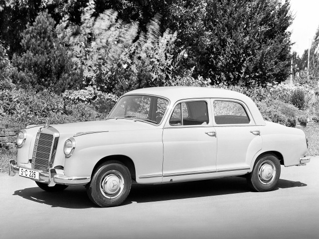 Mercedes-Benz W105 2.2 MT (85 л.с.) -  1956 – 1959, седан