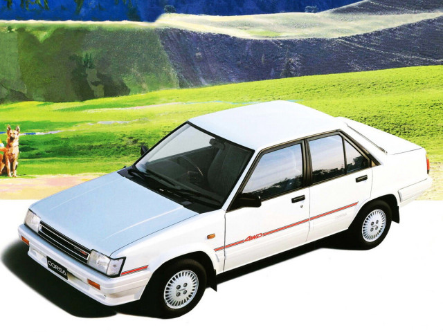 Toyota Corsa 1.5 AT (70 л.с.) - II (L20) 1982 – 1989, седан