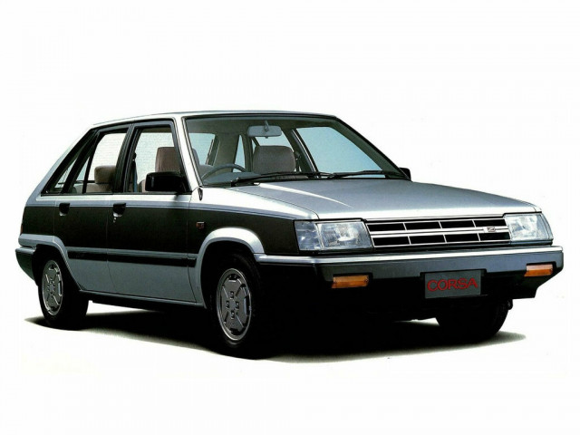 Toyota Corsa 1.3 AT (75 л.с.) - II (L20) 1982 – 1989, хэтчбек 5 дв.