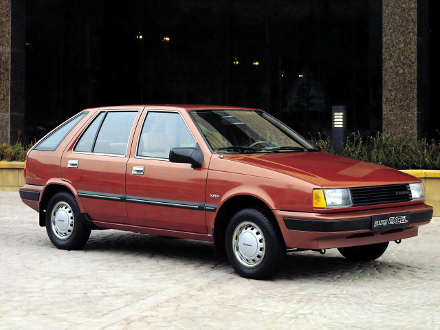 Hyundai Pony 1.5 AT (72 л.с.) - X1 1985 – 1989, хэтчбек 5 дв.