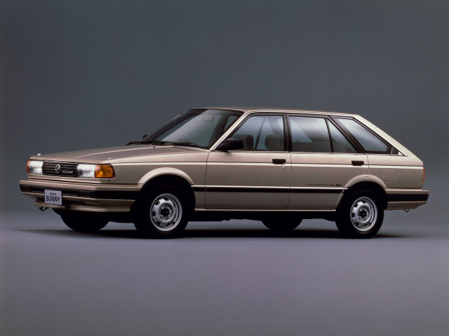 Nissan Sunny 1.6 MT (90 л.с.) - B12 1986 – 1991, универсал 5 дв.