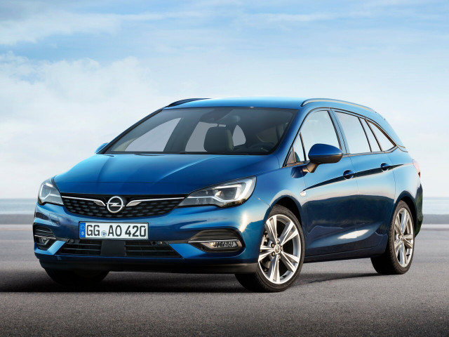 Opel Astra 1.5D AT (122 л.с.) - K Рестайлинг 2019 – 2021, универсал 5 дв.