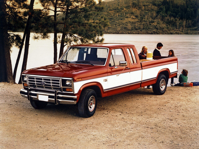 Ford F-150 5.8 AT 4x4 (210 л.с.) - VII 1979 – 1986, пикап полуторная кабина