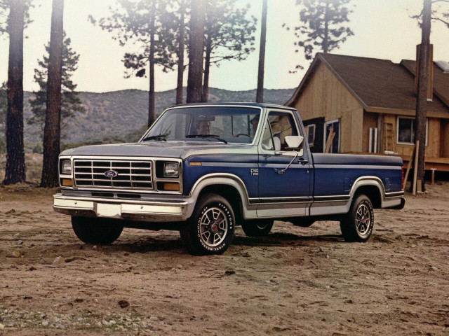 Ford F-150 5.0 MT 4x4 (120 л.с.) - VII 1979 – 1986, пикап полуторная кабина