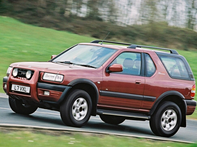Vauxhall Frontera 2.2 MT 4x4 (136 л.с.) - B 1998 – 2001, внедорожник 3 дв.
