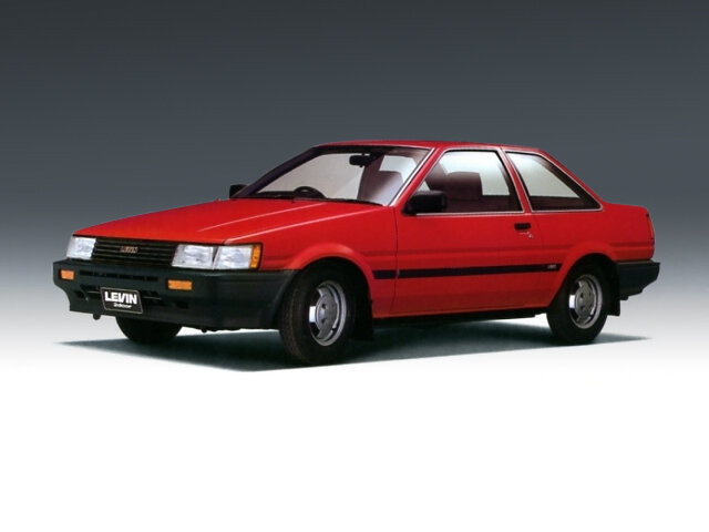 Toyota Corolla Levin 1.6 MT (130 л.с.) - IV (AE85/AE86) 1983 – 1987, купе