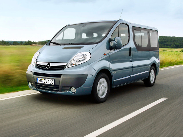 Opel Vivaro 2.0D MT (115 л.с.) - A Рестайлинг 2006 – 2014, минивэн