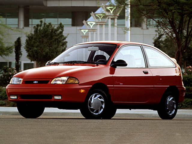 Ford Aspire 1.4 MT (64 л.с.) -  1993 – 1997, хэтчбек 3 дв.
