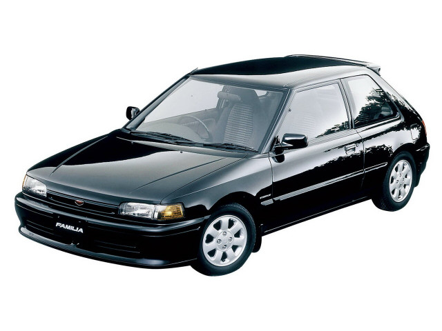 Mazda Familia 1.5 MT (91 л.с.) - VI (BG) 1989 – 1994, хэтчбек 3 дв.