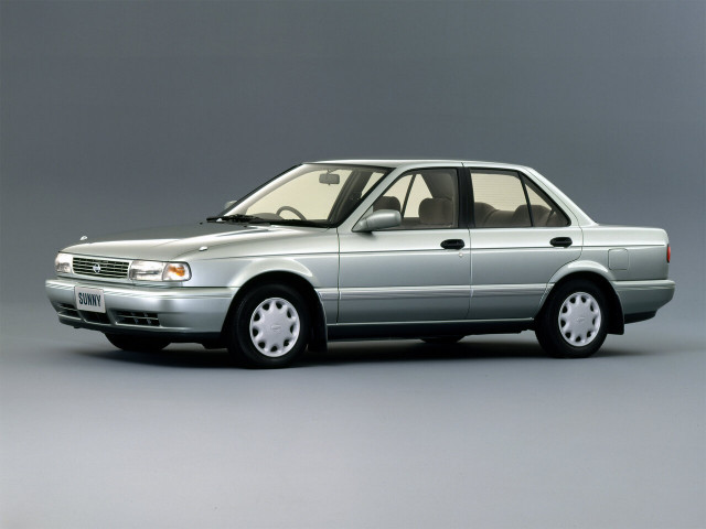 Nissan Sunny 1.9 AT (140 л.с.) - B13 1990 – 1993, седан