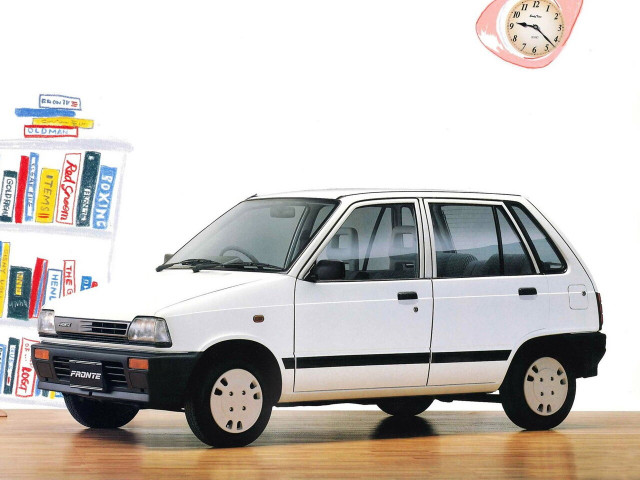 Suzuki Fronte 0.6 MT (40 л.с.) - CB72 1986 – 1988, хэтчбек 5 дв.