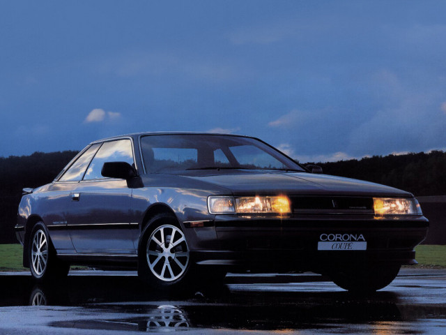 Toyota Corona 1.6 AT (130 л.с.) - VIII (Е150, T160) Рестайлинг 1983 – 1987, купе