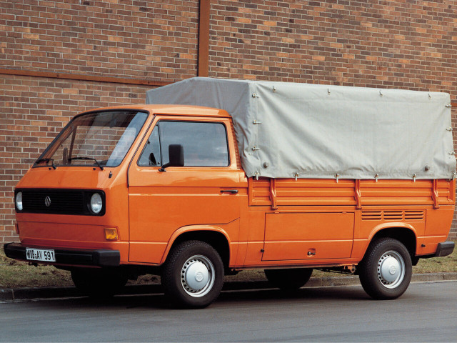 Volkswagen Transporter 1.8D MT (57 л.с.) - T3 1979 – 1992, пикап одинарная кабина