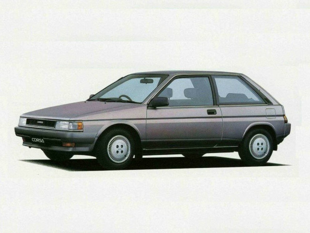Toyota Corsa 1.3 AT (73 л.с.) - III (L30) 1986 – 1990, хэтчбек 3 дв.