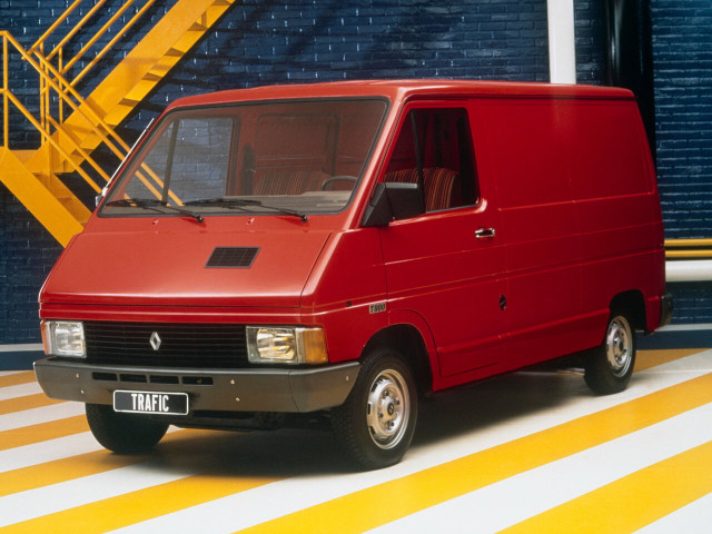 Renault Trafic 2.1D MT 4x4 (58 л.с.) - I 1980 – 1989, фургон