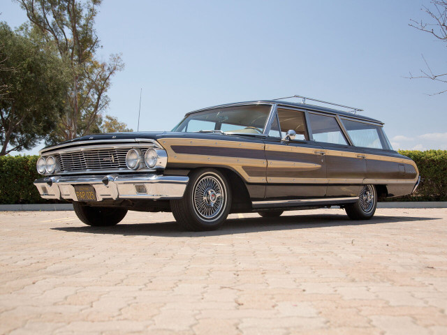 Ford Country Squire 6.4 MT (300 л.с.) - V 1960 – 1964, универсал 5 дв.