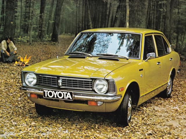 Toyota Corolla 1.6 AT (76 л.с.) - ii (E20) 1970 – 1974, седан