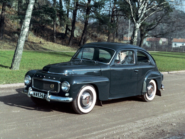 Volvo PV544 1.6 MT (85 л.с.) -  1958 – 1965, хэтчбек 3 дв.