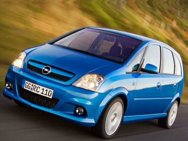 Opel Meriva OPC 1.6 MT OPC (180 л.с.) - B Рестайлинг 2006 – 2010, компактвэн