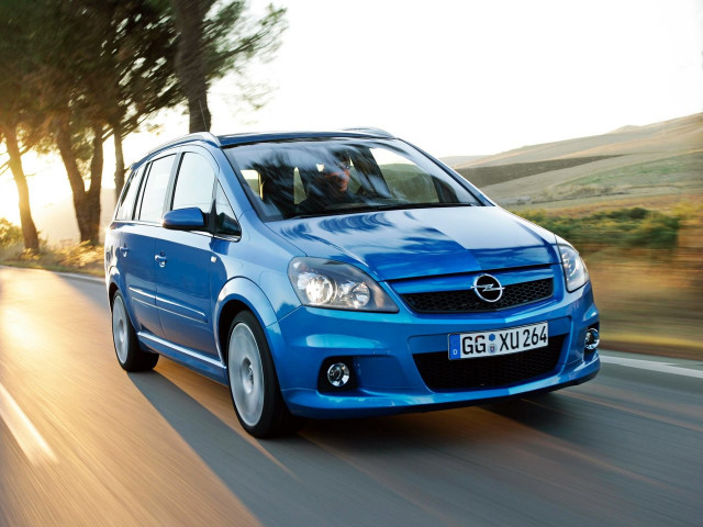 Opel Zafira OPC 2.0 MT OPC (240 л.с.) - B 2005 – 2011, компактвэн
