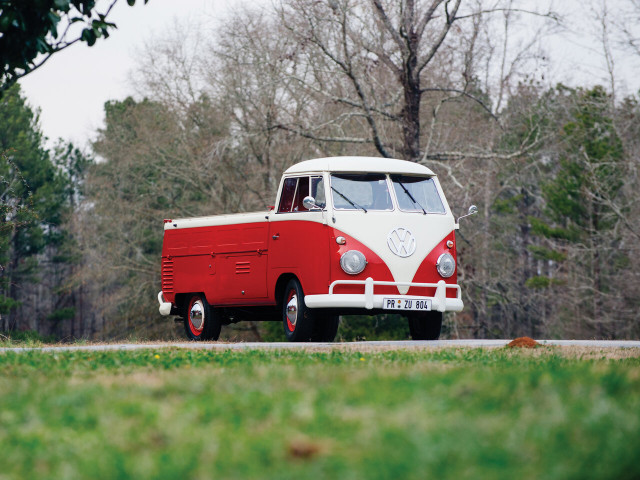 Volkswagen Type 2 1.2 MT (25 л.с.) - T1 1950 – 1967, пикап одинарная кабина