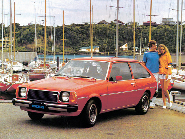 Mazda 323 1.5 AT (70 л.с.) - I (FA) 1977 – 1986, хэтчбек 3 дв.