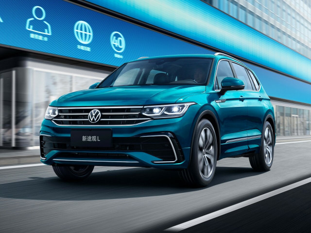 Volkswagen Tiguan 1.4 AMT Импорт (150 л.с.) - II (China Market) 2020 – н.в., внедорожник 5 дв.
