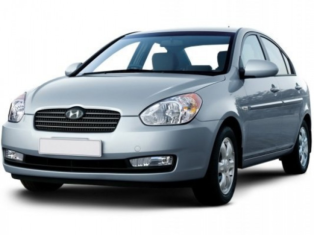 Hyundai Verna 1.4 AT GL airbag-passenger BY001206E (97 л.с.) - II 2005 – 2010, седан