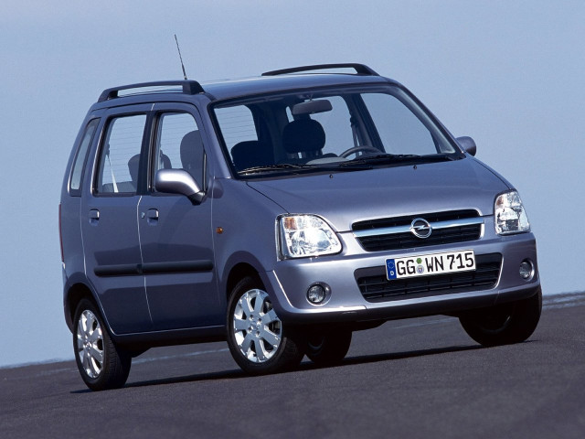Opel Agila 1.0 MT (60 л.с.) - A Рестайлинг 2004 – 2007, микровэн