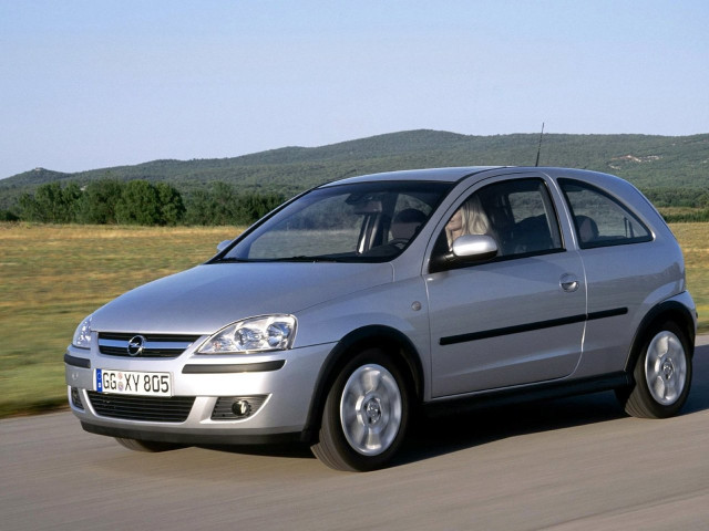 Opel Corsa 1.2 AMT (75 л.с.) - C Рестайлинг 2003 – 2006, хэтчбек 3 дв.