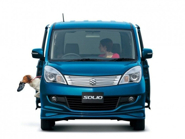Suzuki Solio 1.3 CVT (91 л.с.) - II 2011 – 2013, микровэн