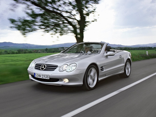 Mercedes-Benz SL-Класс 3.8 AT (245 л.с.) - V (R230) 2001 – 2006, родстер