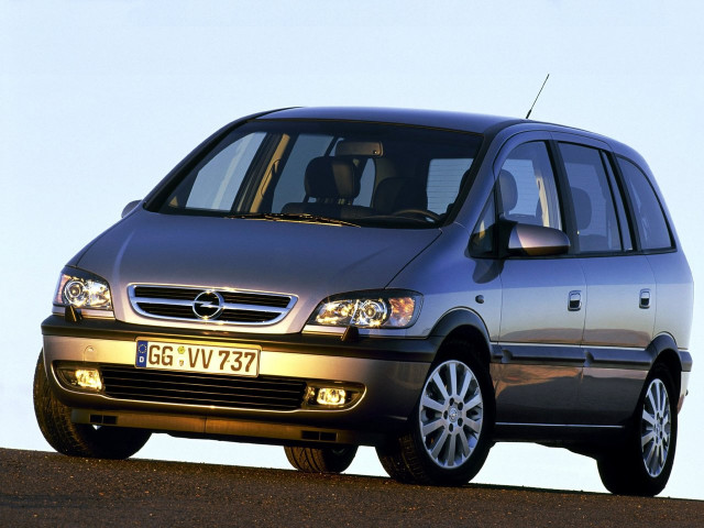 Opel Zafira 1.6 MT (101 л.с.) - A Рестайлинг 2003 – 2006, компактвэн