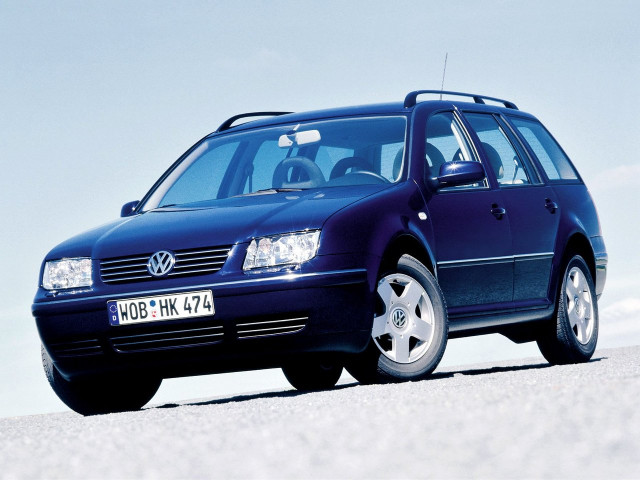 Volkswagen Bora 1.9D MT 4x4 (130 л.с.) -  1998 – 2005, универсал 5 дв.