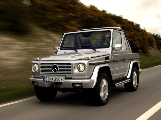 Mercedes-Benz G-Класс 3.0D MT 4x4 (113 л.с.) - II (W463) 1990 – 2006, внедорожник открытый