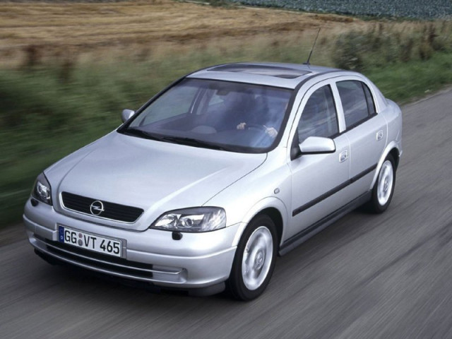 Opel Astra 1.8 AT (125 л.с.) - G 1998 – 2009, хэтчбек 5 дв.