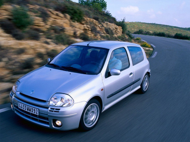 Renault Clio 1.9D MT (80 л.с.) - II 1998 – 2002, хэтчбек 3 дв.