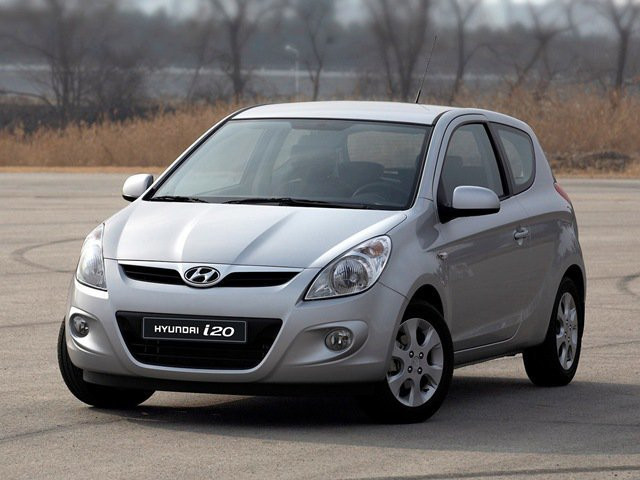 Hyundai i20 1.6 MT (126 л.с.) - I 2008 – 2012, хэтчбек 3 дв.